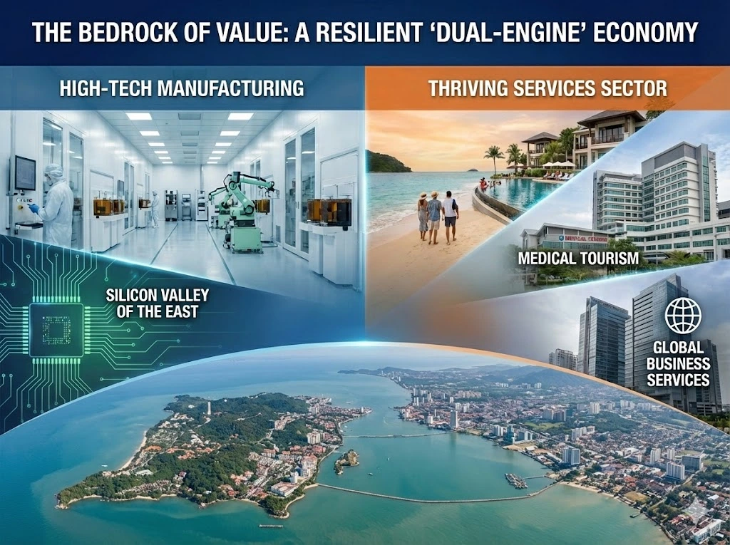 Penang's Resilient Dual Engine Economy