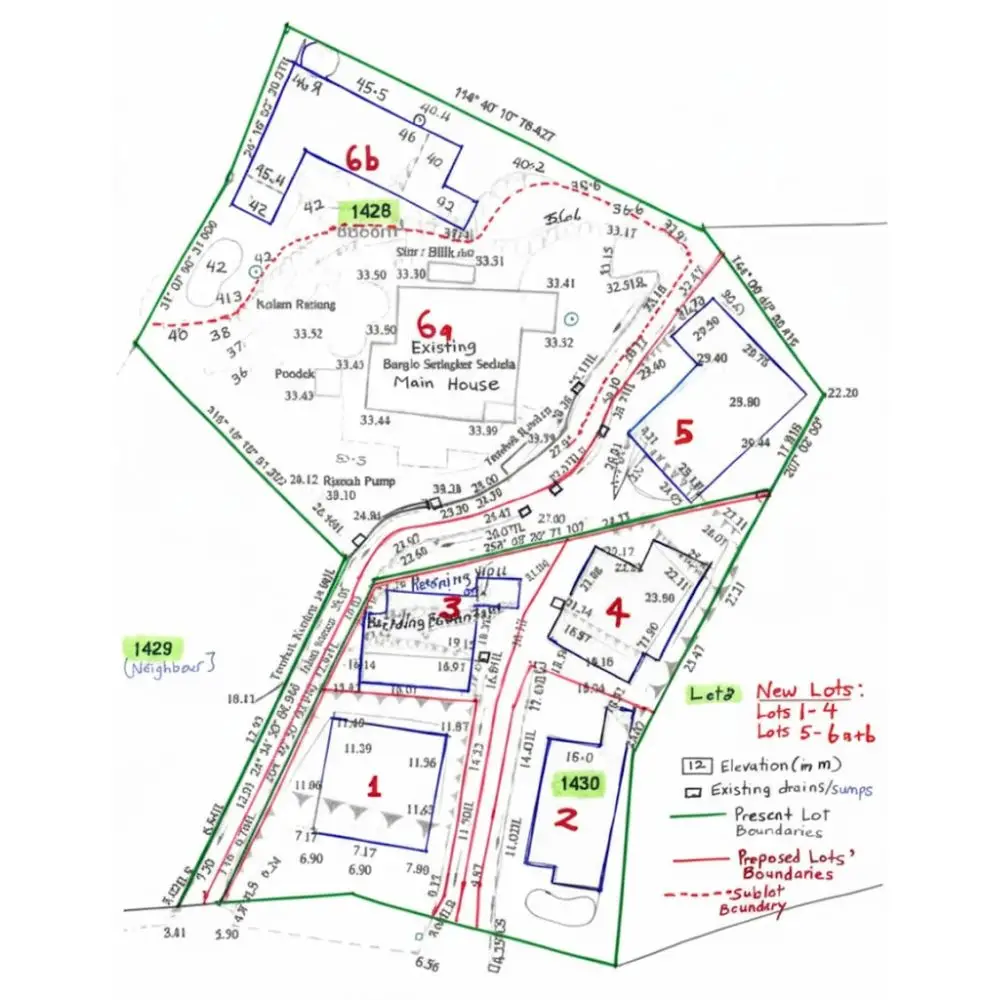 Bayan lepas Luxury Development Land - Proposed Subdivision
